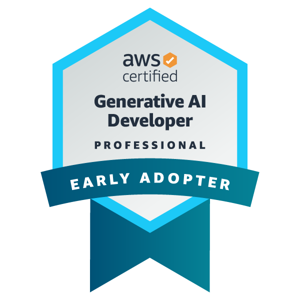 AWS Certified Generative AI Developer Professional Early Adopter