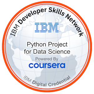Python Project for Data Science